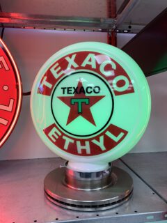 Texaco ethyl lamp oldies saloon