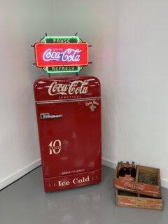coca cola koelkast oldiessaloon