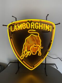 Lamborghini neon verlichting oldies saloon