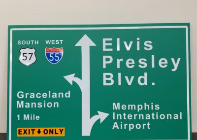 Verkeersbord/wandbord Elvis Presley oldiessaloon