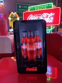 3D coca cola verlichting oldiessaloon