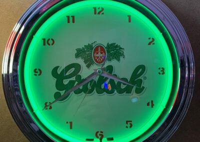 neon klok Grolsch oldies saloon