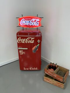 koelkast coca cola 50er jaren oldies saloon