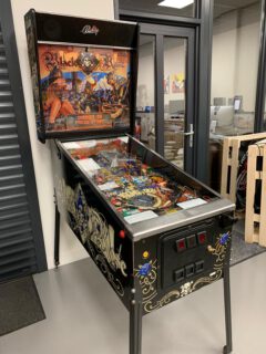 flipperkast Bally Black Rose 1992 Pinball oldies saloon enschede 