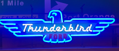 thunderbird neon verlichting oldies saloon