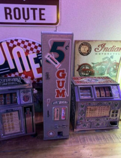 USA shipman MFG Co Wrigley's automaat oldiessaloon USA shipman MFG Co Wrigley's automaat oldiessaloon